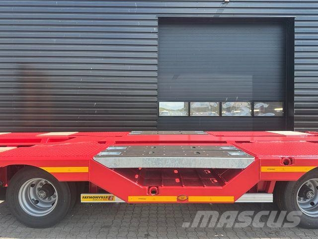Faymonville 4 axle Lowloader / ramps / Extendable / Hydrauli Low loader yari çekiciler