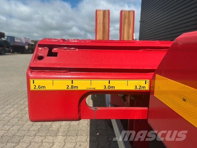 Faymonville 4 axle Lowloader / ramps / Extendable / Hydrauli Low loader yari çekiciler