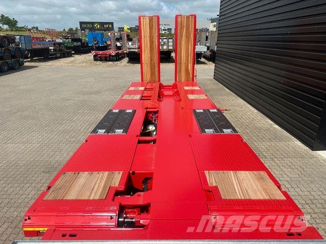Faymonville 4 axle Lowloader / ramps / Extendable / Hydrauli Low loader yari çekiciler