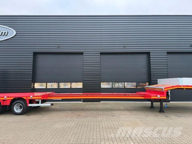 Faymonville MAX 100 5 achs Tieflader / Rampen / Ausziehbar Semi remorque surbaissée