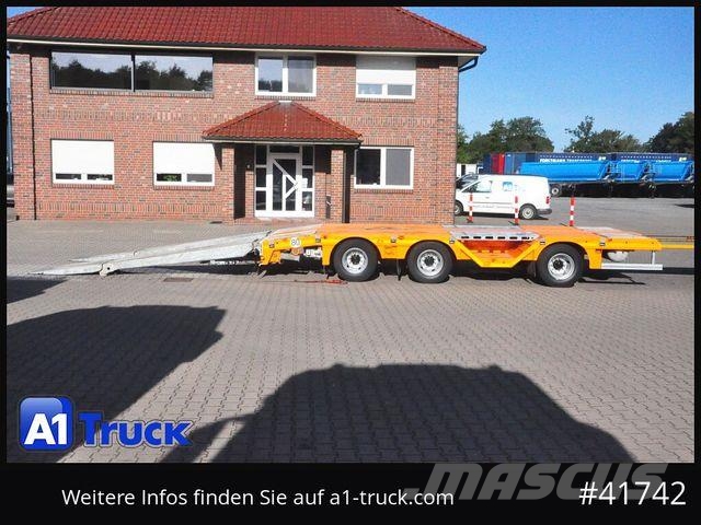 Faymonville Max 100, Tele, hydr. Rampen Radmulden Lenkachse, Tieflader-Auflieger