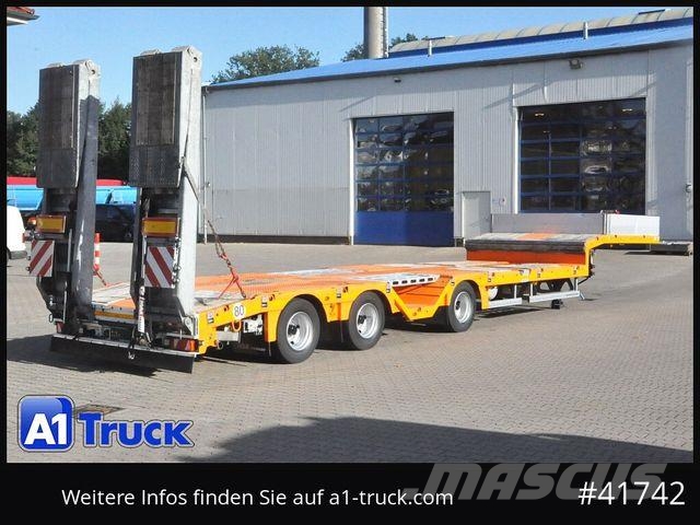 Faymonville Max 100, Tele, hydr. Rampen Radmulden Lenkachse, Tieflader-Auflieger