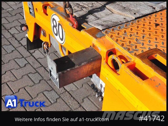 Faymonville Max 100, Tele, hydr. Rampen Radmulden Lenkachse, Tieflader-Auflieger