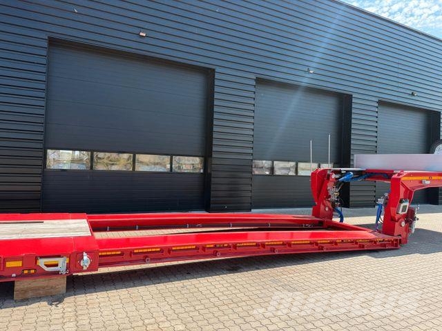 Faymonville MAX 510 3 achs tiefbett / Ausziehbar / 3 x 12 T نصف مقطورة مسطحة منخفضة
