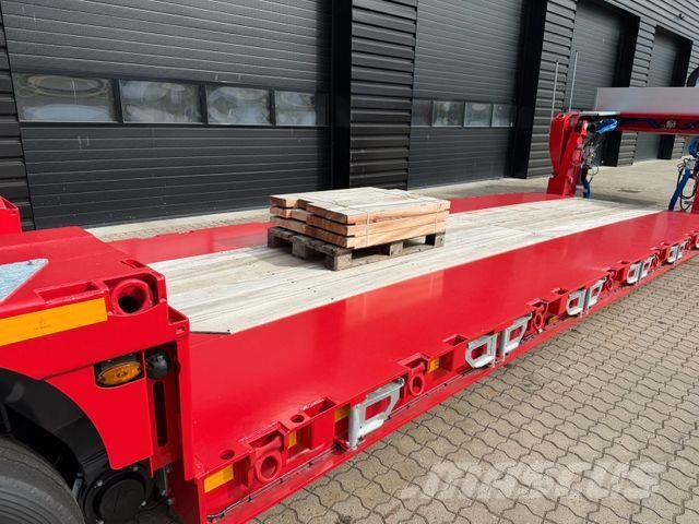 Faymonville MAX 510 3 achs tiefbett / Ausziehbar / 3 x 12 T نصف مقطورة مسطحة منخفضة