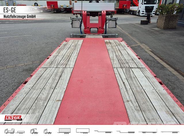 Faymonville MAX Trailer MAX510 Tiefbett 2x10 t نصف مقطورة مسطحة منخفضة