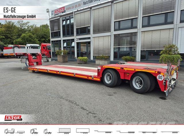 Faymonville MAX Trailer MAX510 Tiefbett 2x10 t نصف مقطورة مسطحة منخفضة