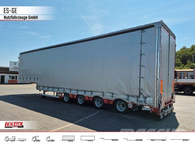 Faymonville MAX Trailer MAX100 Semi-Tieflader Planenaufbau Tieflader-Auflieger