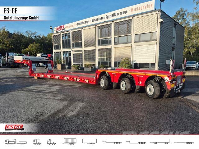 Faymonville MAX Trailer MAX510 Tiefbett 3x12 t PA Nizko noseče polprikolice
