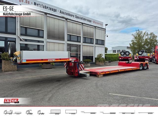 Faymonville MAX Trailer MAX510 Tiefbett 2x10 t نصف مقطورة مسطحة منخفضة