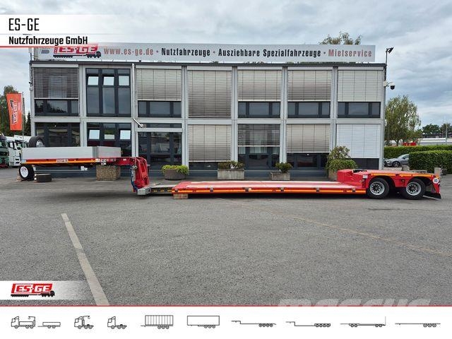 Faymonville MAX Trailer MAX510 Tiefbett 2x10 t نصف مقطورة مسطحة منخفضة
