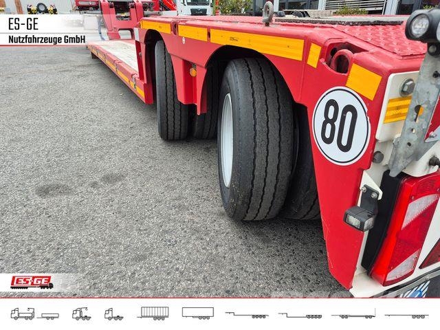 Faymonville MAX Trailer MAX510 Tiefbett 2x10 t نصف مقطورة مسطحة منخفضة