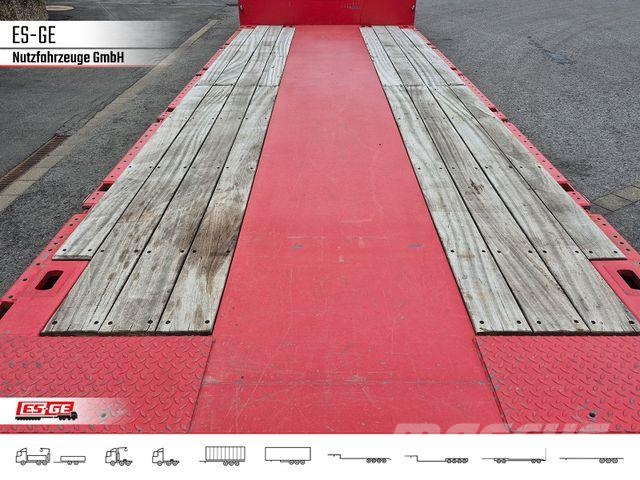 Faymonville MAX Trailer MAX510 Tiefbett 2x10 t نصف مقطورة مسطحة منخفضة