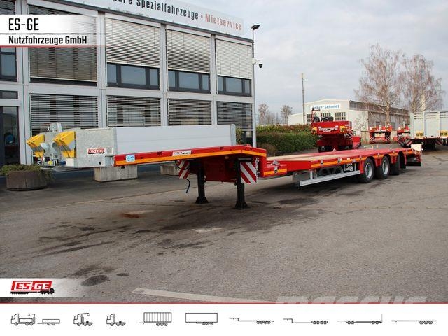 Faymonville MAX Trailer MAX100 Semi-Tieflader نصف مقطورة مسطحة منخفضة