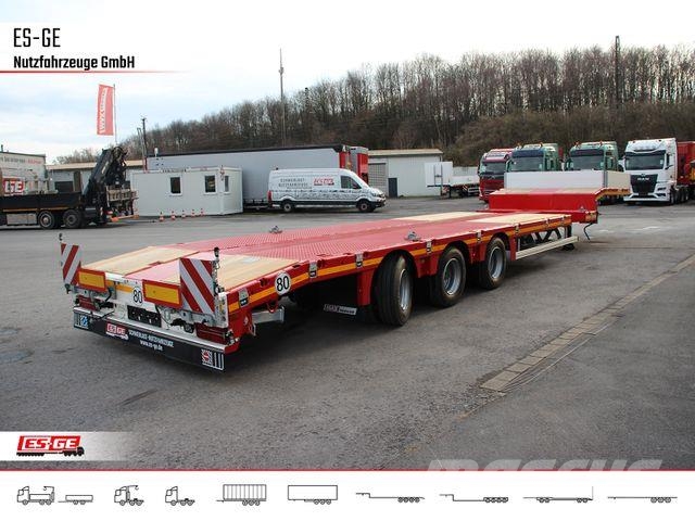 Faymonville MAX Trailer MAX100 Semi-Tieflader نصف مقطورة مسطحة منخفضة