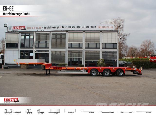 Faymonville MAX Trailer MAX100 Semi-Tieflader نصف مقطورة مسطحة منخفضة