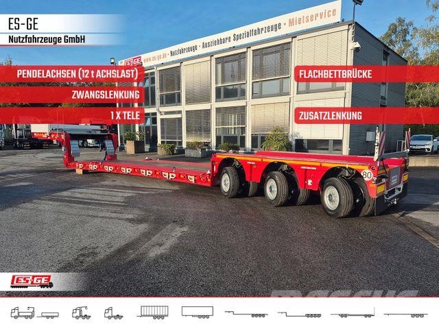 Faymonville MAX Trailer MAX510 Tiefbett 3x12 t PA Nizko noseče polprikolice