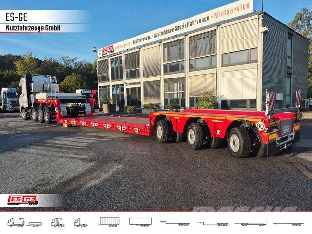 Faymonville MAX Trailer MAX510 Tiefbett 3x12 t PA Nizko noseče polprikolice