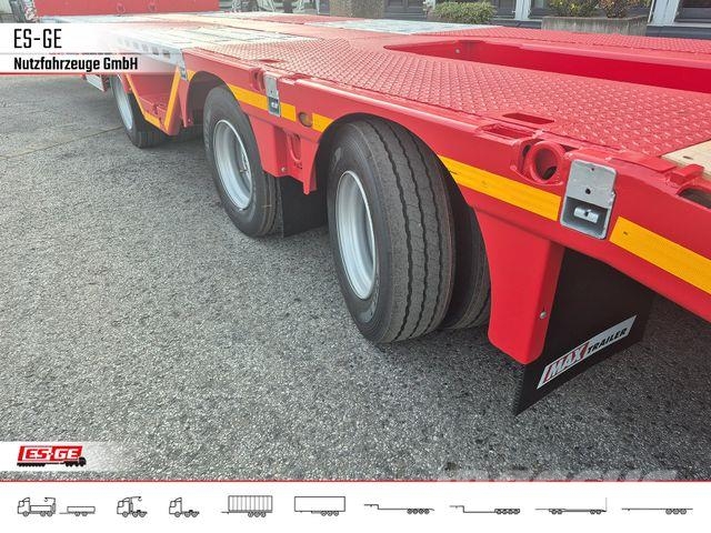 Faymonville MAX Trailer MAX100 Semi-Tieflader Radmulden Poluprikolice labudice
