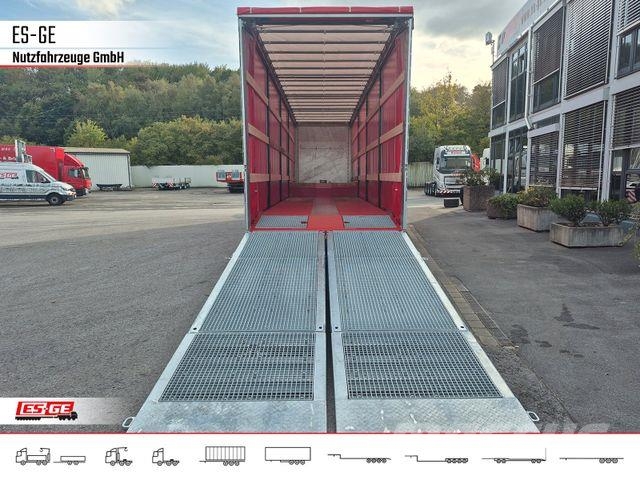 Faymonville MAX Trailer MAX100 Semi-Tieflader Planenaufbau Tieflader-Auflieger