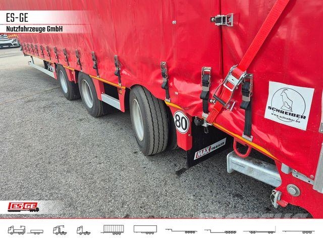 Faymonville MAX Trailer MAX100 Semi-Tieflader Planenaufbau Tieflader-Auflieger
