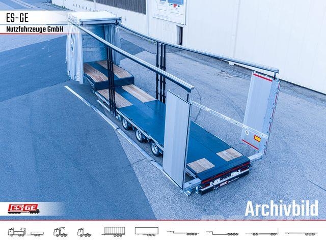 Faymonville MAX Trailer MAX100 Semi-Tieflader Planenaufbau Tieflader-Auflieger