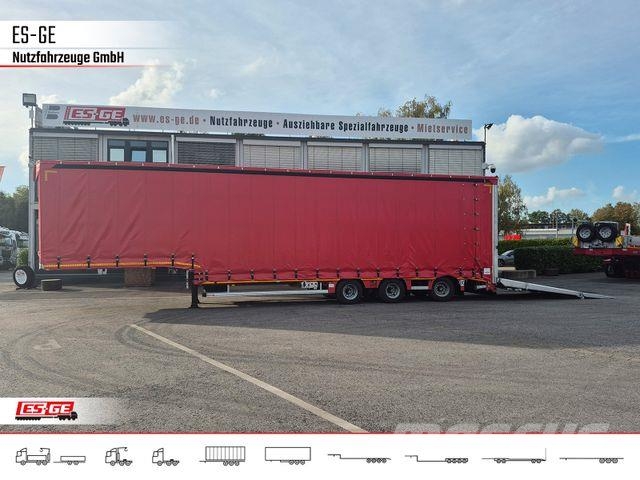 Faymonville MAX Trailer MAX100 Semi-Tieflader Planenaufbau Tieflader-Auflieger