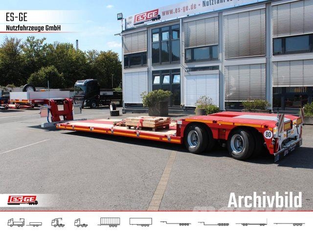 Faymonville MAX Trailer MAX510 Tiefbett 2x10 t نصف مقطورة مسطحة منخفضة