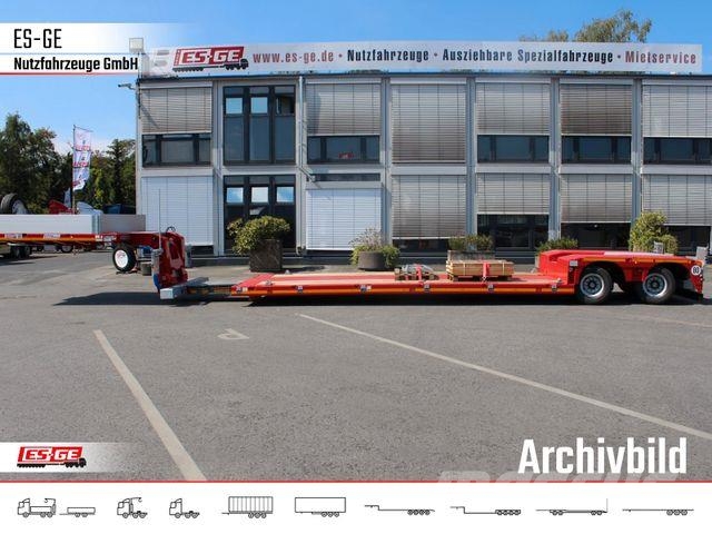 Faymonville MAX Trailer MAX510 Tiefbett 2x10 t نصف مقطورة مسطحة منخفضة