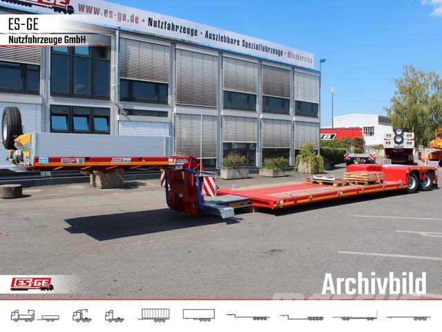 Faymonville MAX Trailer MAX510 Tiefbett 2x10 t نصف مقطورة مسطحة منخفضة