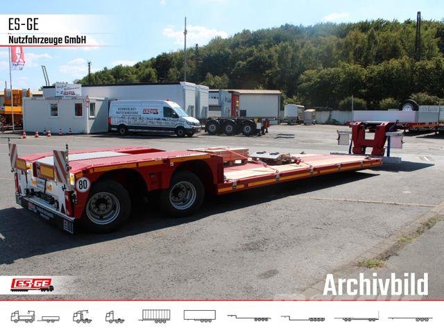 Faymonville MAX Trailer MAX510 Tiefbett 2x10 t نصف مقطورة مسطحة منخفضة
