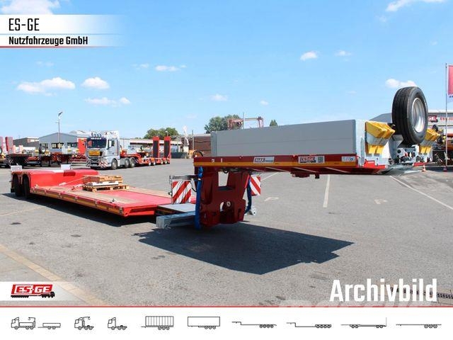 Faymonville MAX Trailer MAX510 Tiefbett 2x10 t نصف مقطورة مسطحة منخفضة