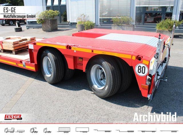 Faymonville MAX Trailer MAX510 Tiefbett 2x10 t نصف مقطورة مسطحة منخفضة