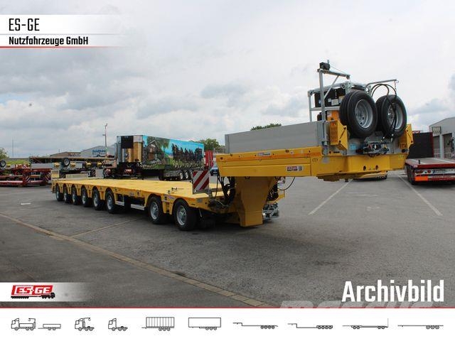 Faymonville MAX810 Semi-Tieflader 2+6 - 2fach tele نصف مقطورة مسطحة منخفضة