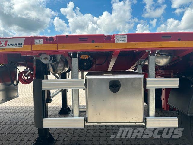 Faymonville Maxtrailer 4 achs tele auflieger / 29.000 mm Mélybölcsős félpótkocsik