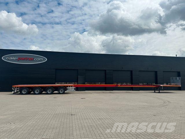 Faymonville Maxtrailer 4 achs tele auflieger / 29.000 mm Mélybölcsős félpótkocsik