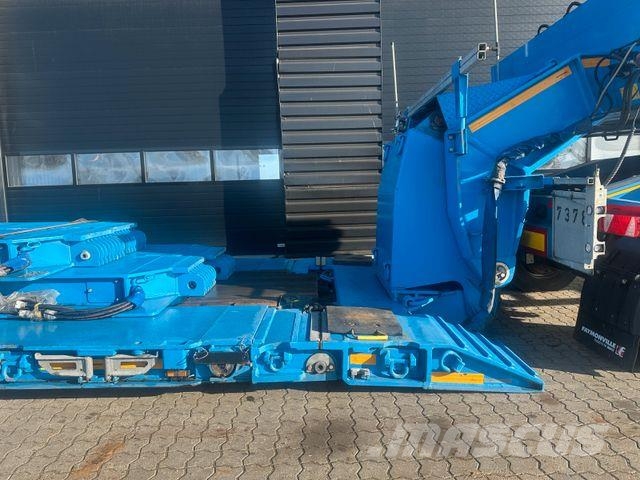 Faymonville Megamax 1+3 tiefbett / free swing dolly Låg lastande semi trailer