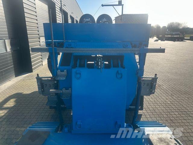 Faymonville Megamax 1+3 tiefbett / free swing dolly Låg lastande semi trailer