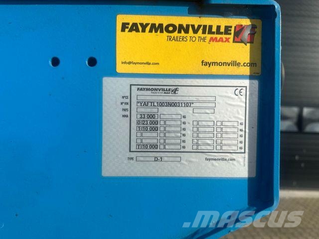 Faymonville Megamax 1+3 tiefbett / free swing dolly Låg lastande semi trailer