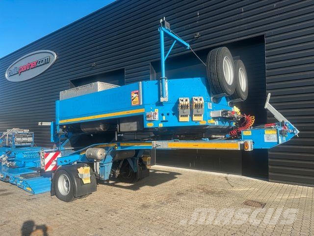 Faymonville Megamax 1+3 tiefbett / free swing dolly Låg lastande semi trailer