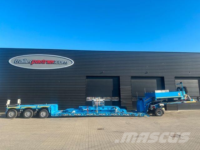 Faymonville Megamax 1+3 tiefbett / free swing dolly Låg lastande semi trailer