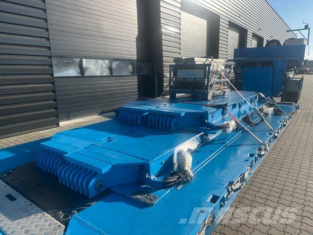 Faymonville Megamax 1+3 tiefbett / free swing dolly Låg lastande semi trailer