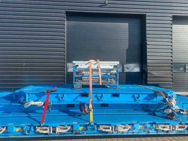 Faymonville Megamax 1+3 tiefbett / free swing dolly Låg lastande semi trailer
