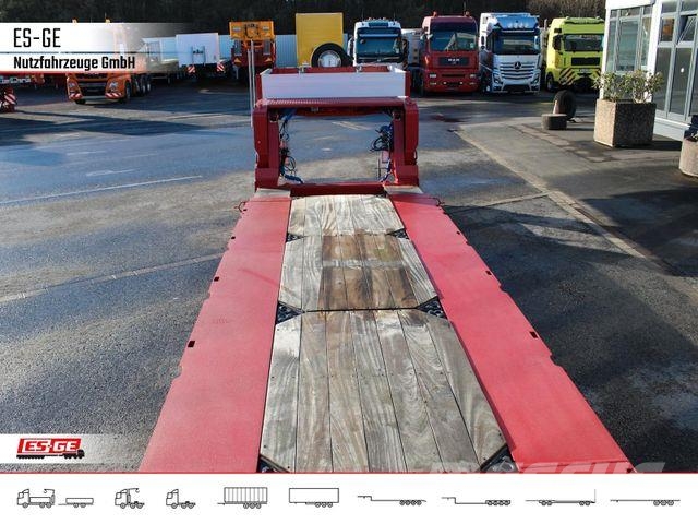 Faymonville Megamax Tiefbett 2x10 t, Bolzen-Laschen-Kupplung Низкорамные полуприцепы