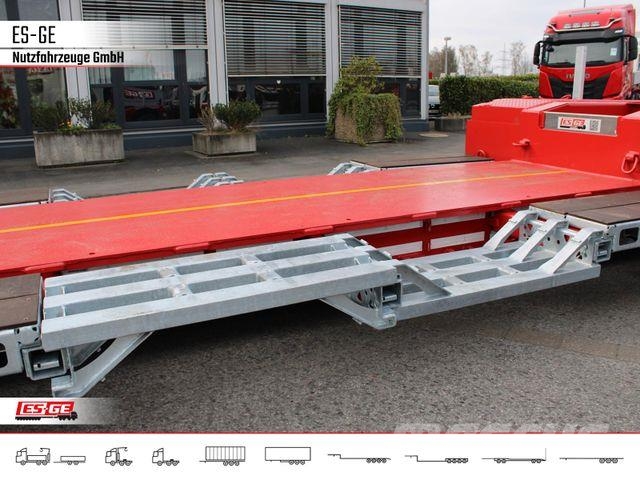 Faymonville Megamax Tiefbett 2x10 t نصف مقطورة مسطحة منخفضة