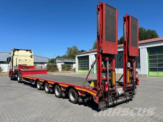 Faymonville STN-4UBX / hydr. Hubbed / Funk / Seilwinde Semirimorchi Ribassati