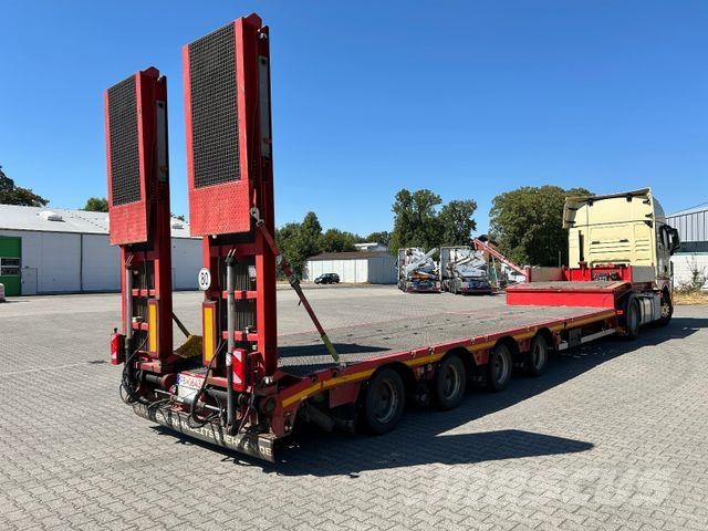 Faymonville STN-4UBX / hydr. Hubbed / Funk / Seilwinde Semirimorchi Ribassati