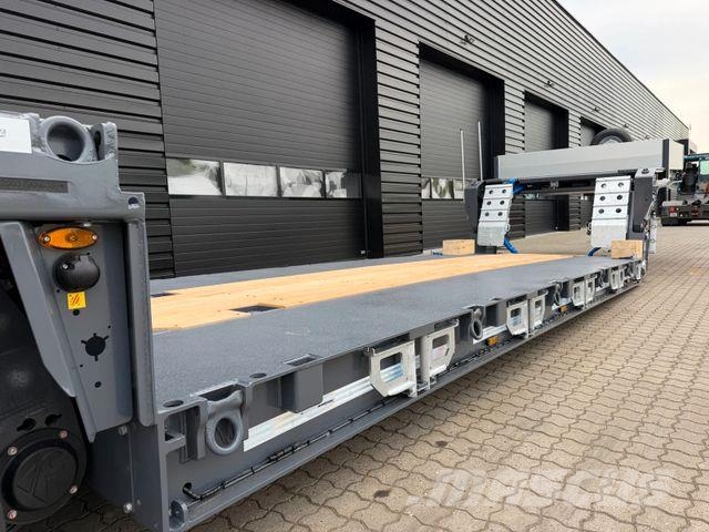 Faymonville Tiefbett / 2 x asuziehbar bis 16.850 mm 2 X 12T Semi remorque surbaissée