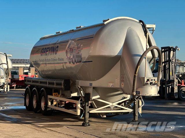 Feldbinder EUT 39.3 39m³ 2 Euter NLA 3x Vorhanden Напівпричепи-автоцистерни