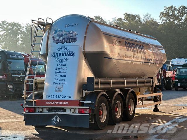Feldbinder EUT 39.3 39m³ 2 Euter NLA 3x Vorhanden Напівпричепи-автоцистерни
